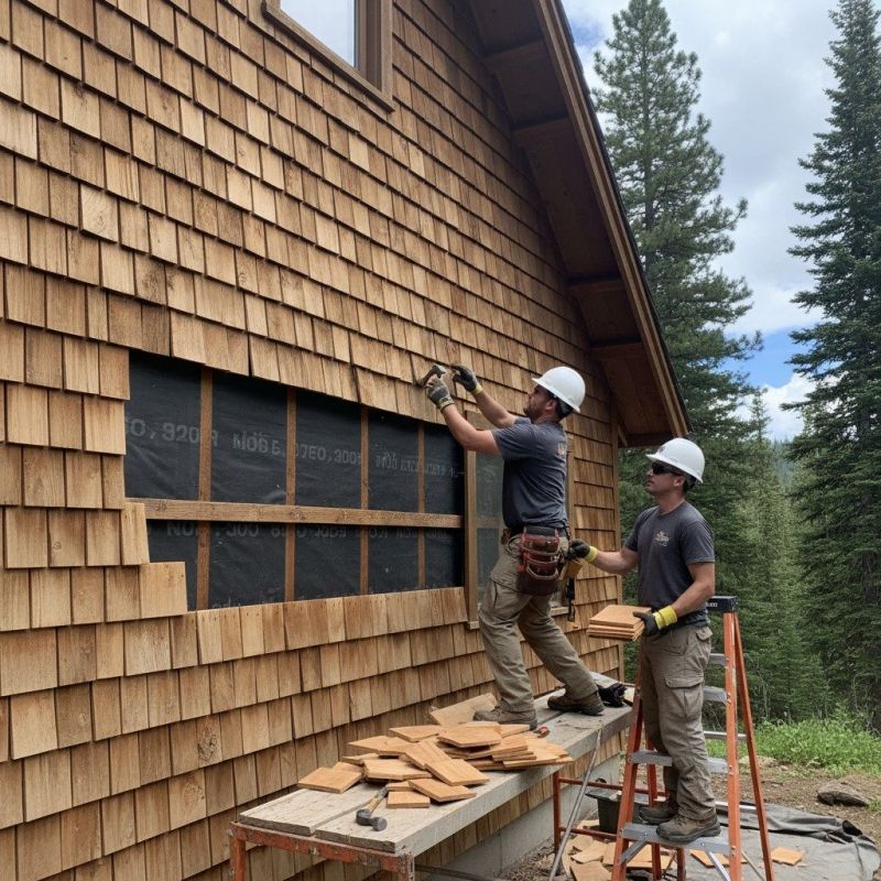 Cedar Shingles Repair detail